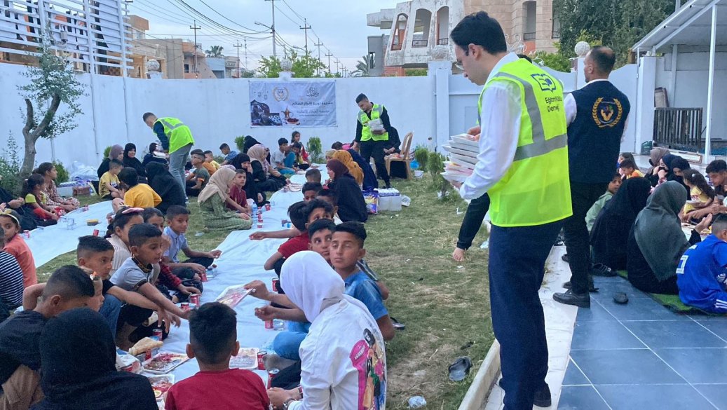 Irak’ta Ramazan-ı Şerif Ayı Boyunca Yetimlere İftar Verdik